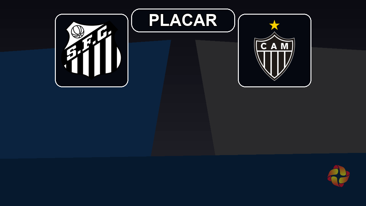 Santos vence o Atlético-MG na Vila Belmiro e sai na frente nas quartas da Sul-Americana