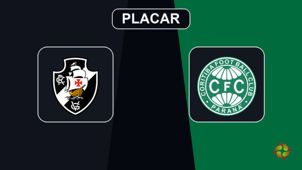 Vasco dá show, goleia o Coritiba por 5 a 0 e respira no Brasileirão