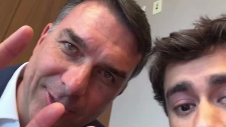 Cleitinho reafirma voto em Flávio Bolsonaro ao lado de Nikolas; veja vídeo