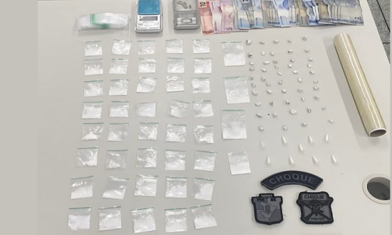 BPChoque Apreende Maconha, Cocaína e Crack no 17 de Março, em Aracaju
