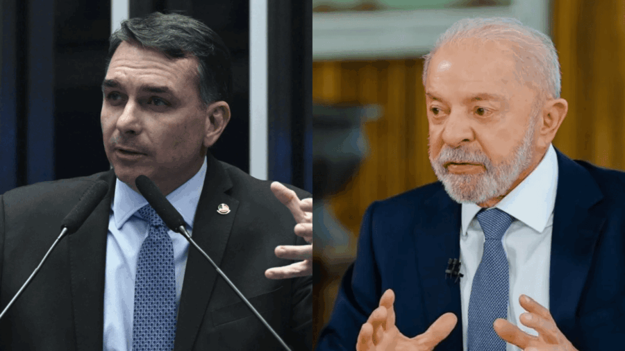 Datafolha aponta Flávio com 52% e Lula com 48% dos votos válidos no segundo turno