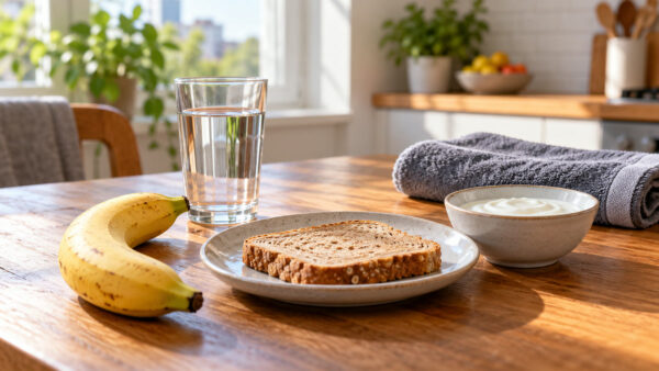 O que comer antes do treino: opções conforme o tempo disponível